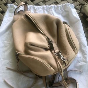 Rebecca Minkoff Mini Julian Backpack- Nude